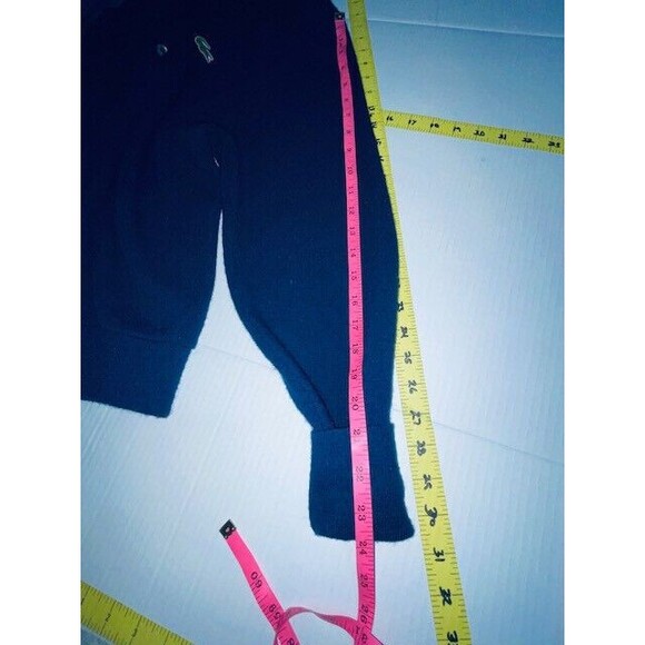 Vintage IZOD Lacoste Cardigan Sweater Mens Size XL Blue Crocodile Logo USA Made - Picture 11 of 12